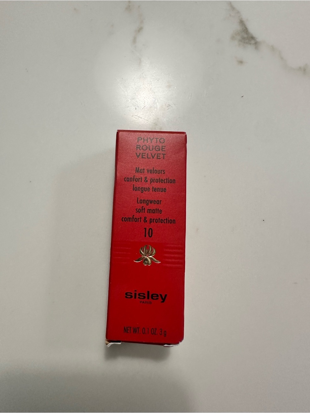Sisley Phyto Rouge Velvet Lipstick - Beige Nude 10 - Picture 1 of 3